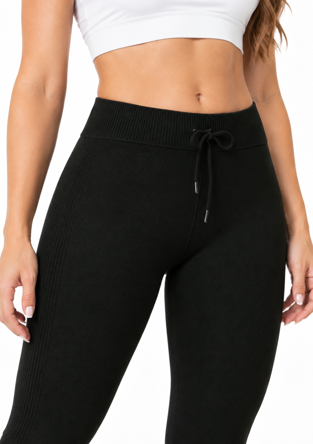 Calça Legging Fitness sem Costura Preto Feminino Zee Rucci - Preto