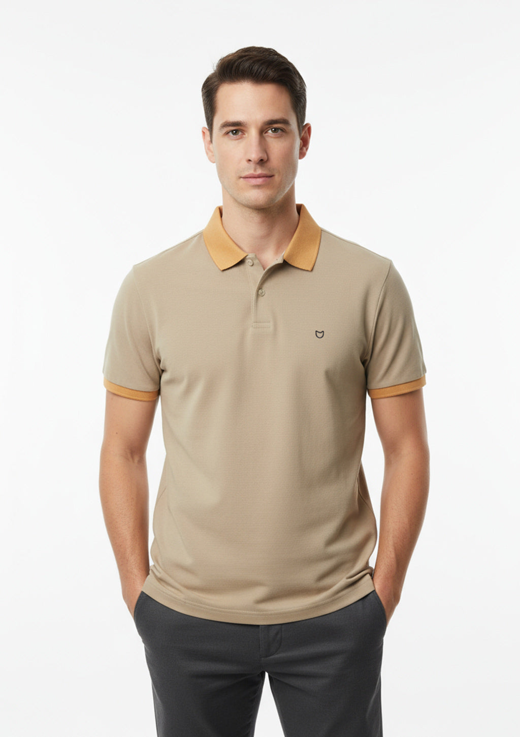 Camisa Polo Fred E Filó Listrada Masculina