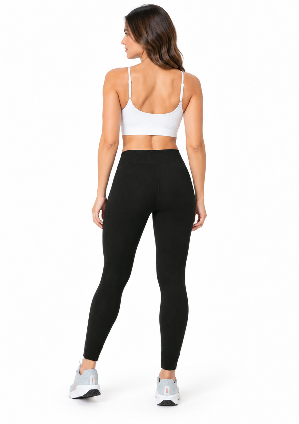 Calça Legging Fitness sem Costura Preto Feminino Zee Rucci - Preto