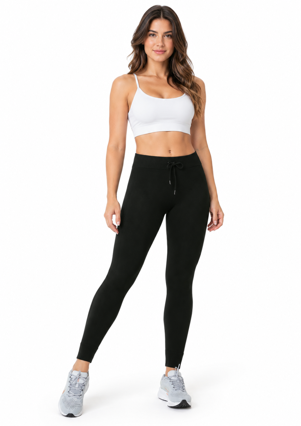 Calça Legging Fitness sem Costura Preto Feminino Zee Rucci - Preto
