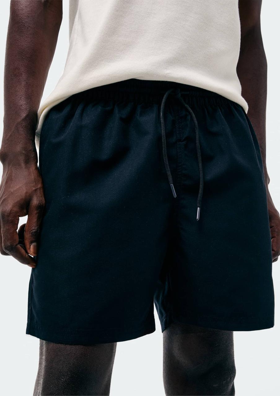 Shorts Praia Básico Masculino Hering - Preto