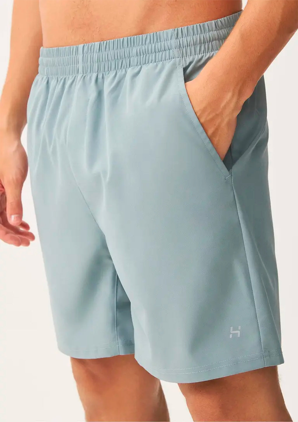 Bermuda Esportiva Hering Easy Care Básica Masculina - Cinza
