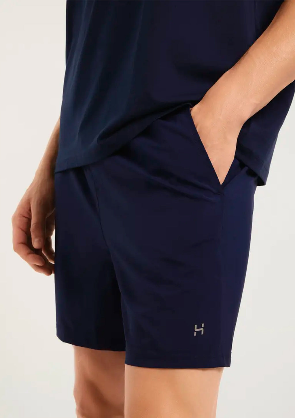 Bermuda Esportiva Hering Easy Care Básica Masculina - Azul