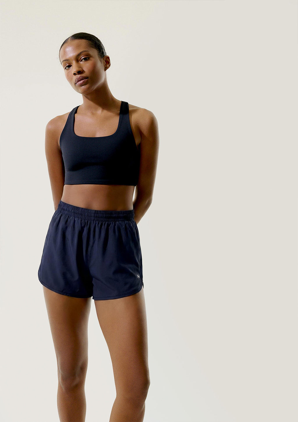 Shorts Esportivo Runner Hering Feminino - Azul