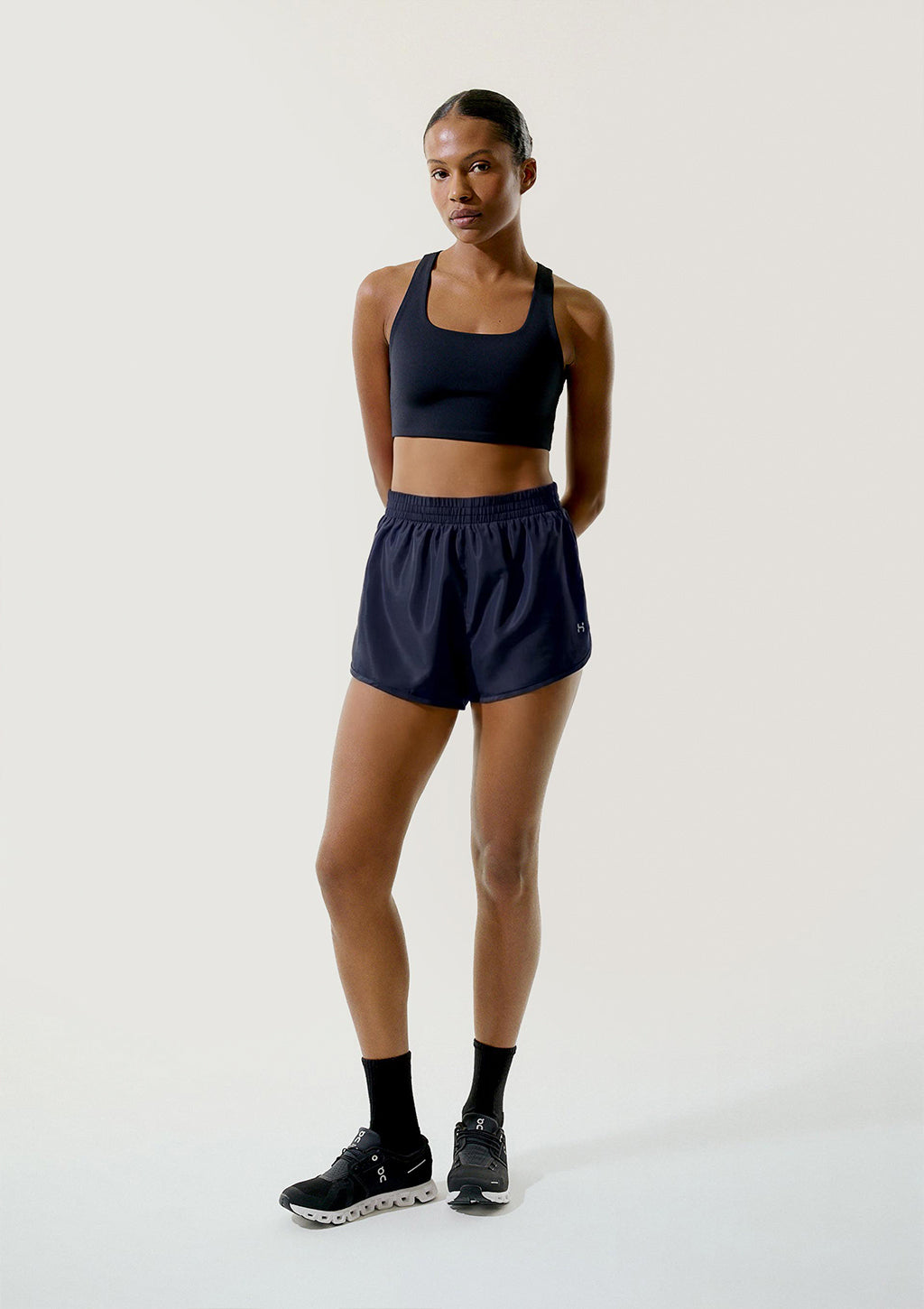 Shorts Esportivo Runner Hering Feminino - Azul