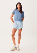 Shorts Esportivo Runner Easy Care Hering Feminina - Azul