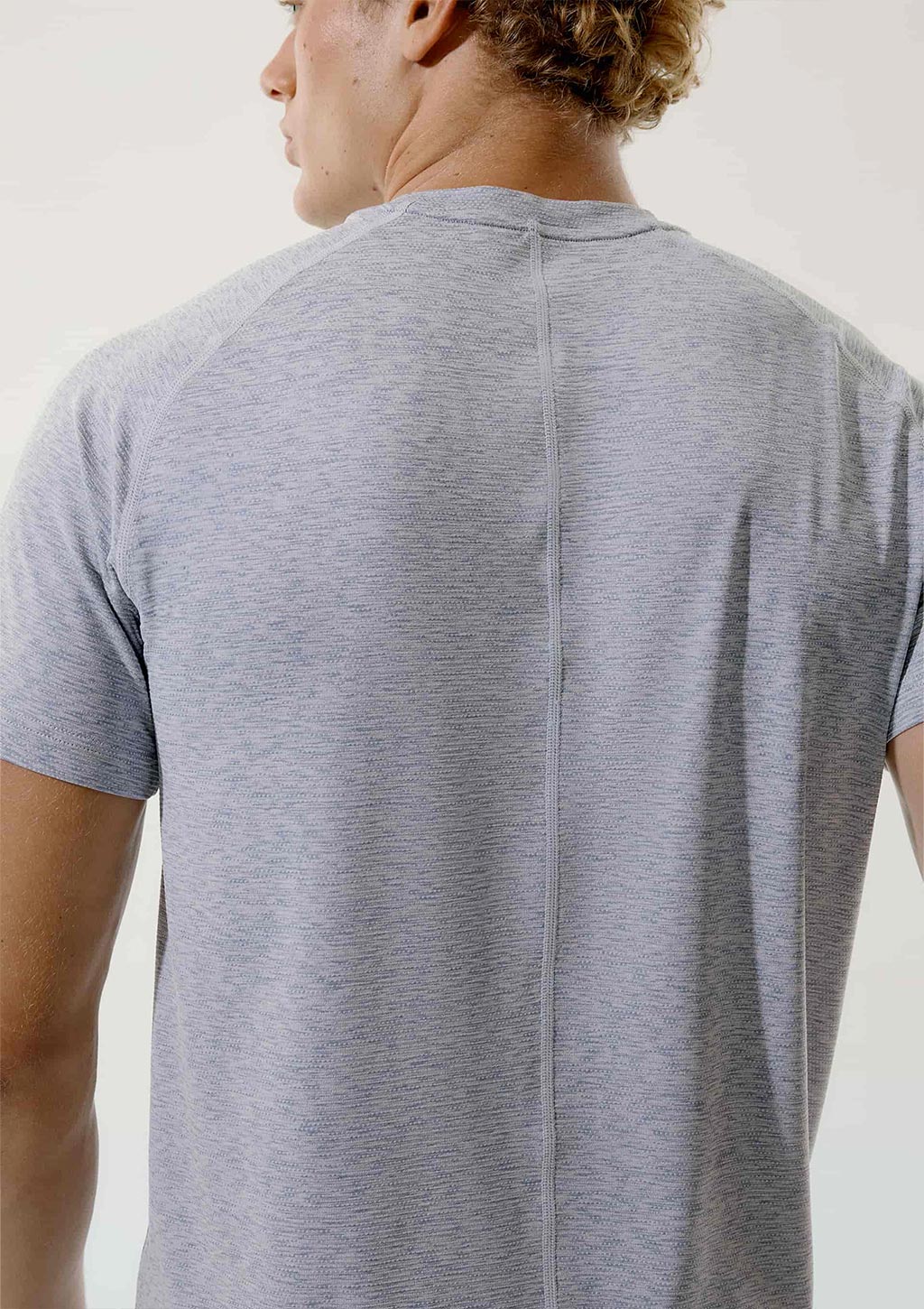 Camiseta Manga Curta Esportiva Moove Secagem Rápida Hering Masculino - Cinza