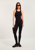 Calça Legging Esportiva Sem Costura Hering Feminina - Preto