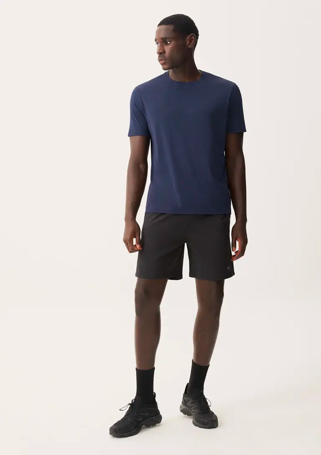Camiseta Manga Curta Pace Hering Esportiva Masculina - Azul
