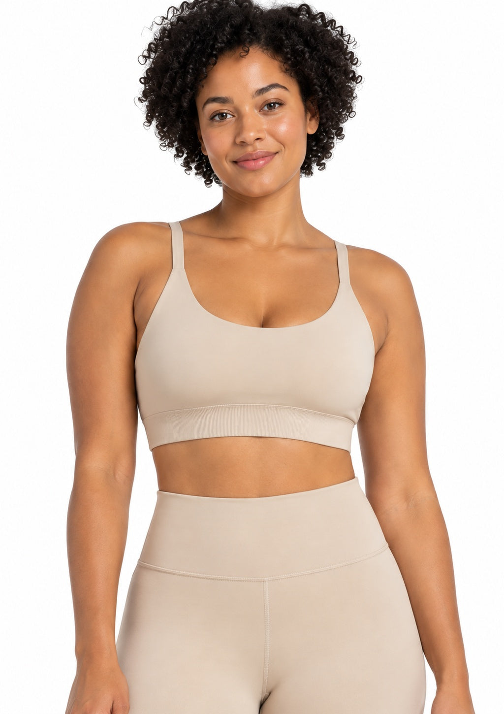 Sutiã Comfort Bojo Macio sem Bolha Alta Cobertura Feminino Zee Rucci - Bege