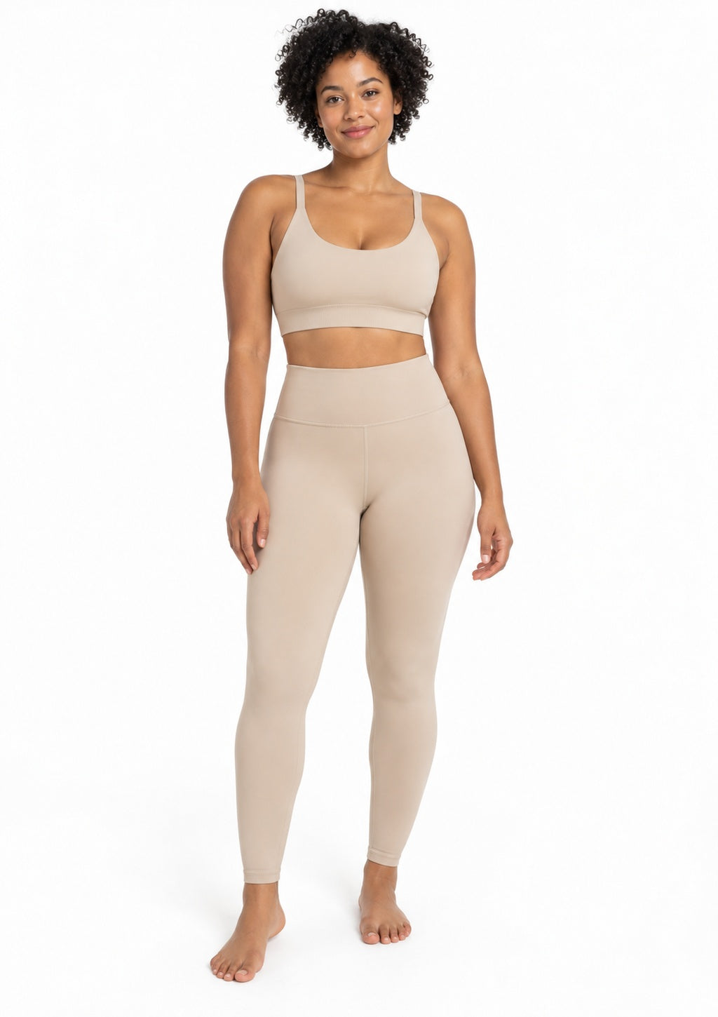 Sutiã Comfort Bojo Macio sem Bolha Alta Cobertura Feminino Zee Rucci - Bege