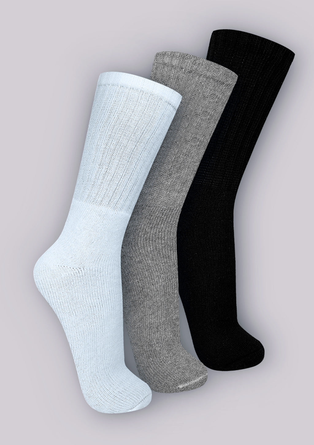 Kit 3 Pares De Meia Trifil Cano Longo Unissex