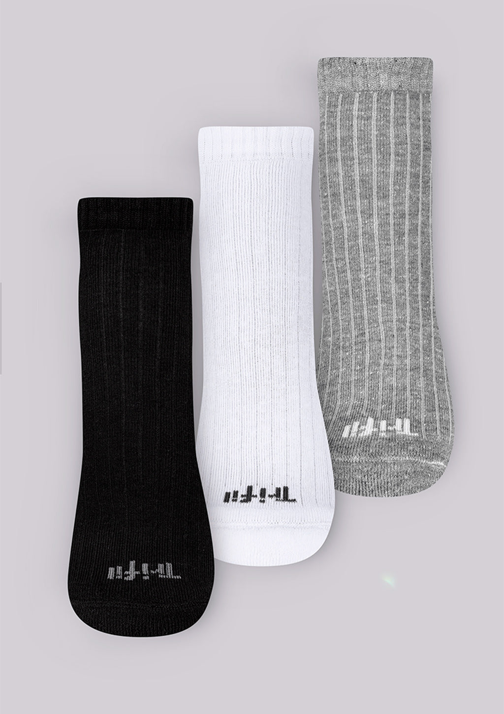 Kit 3 Pares De Meia Trifil Cano Curto Atoalhada Unissex