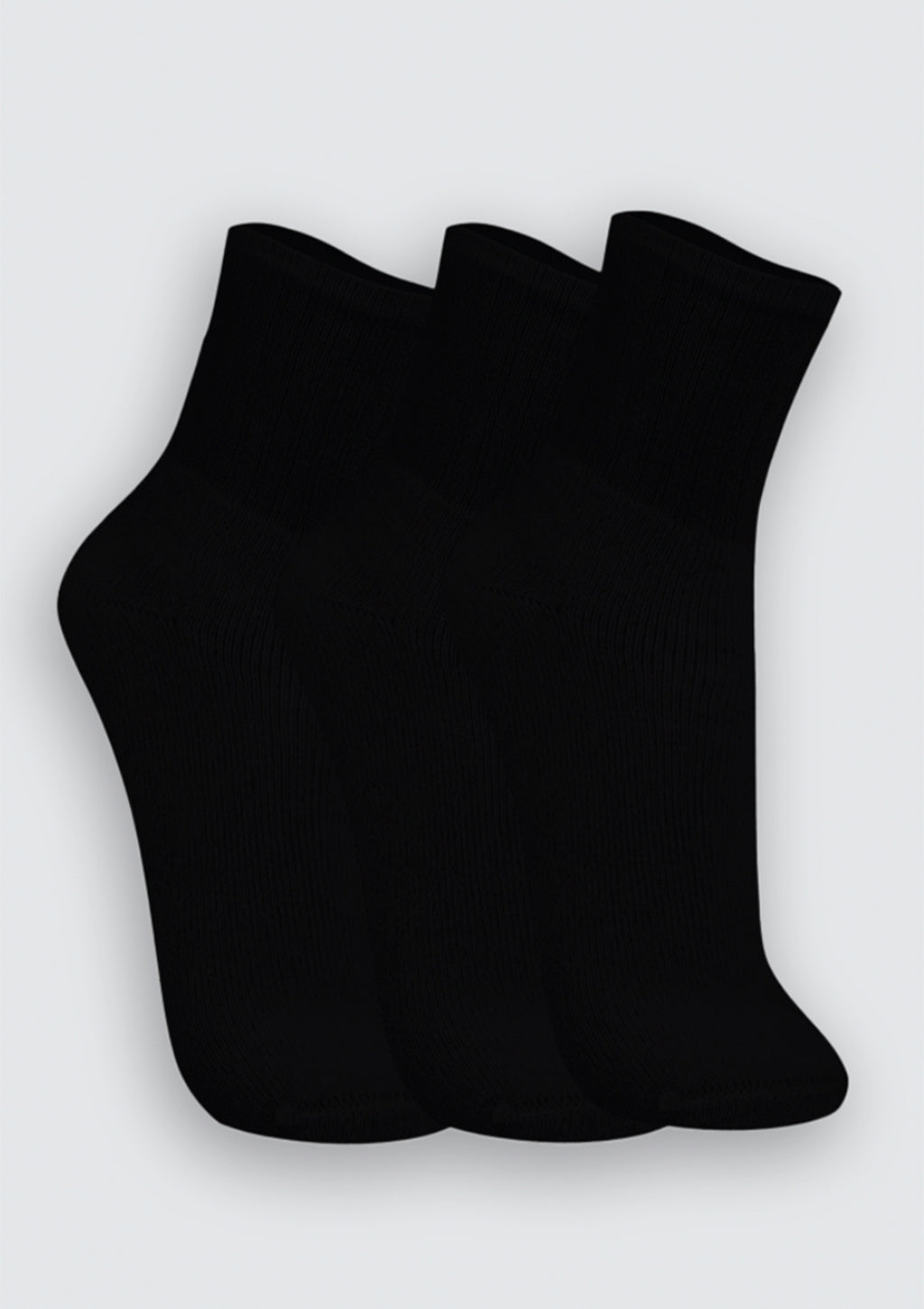 Kit 3 Pares De Meias Trifil Esportiva Atoalhada Unissex