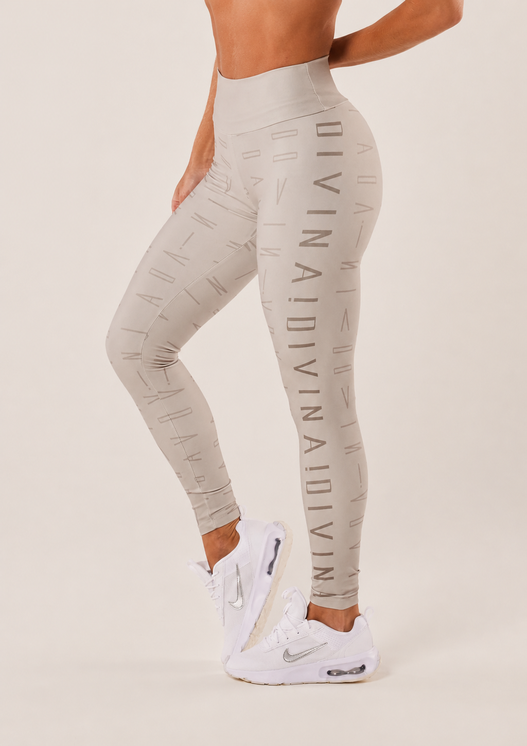 Legging Estampada Atara Feminina - Dourada